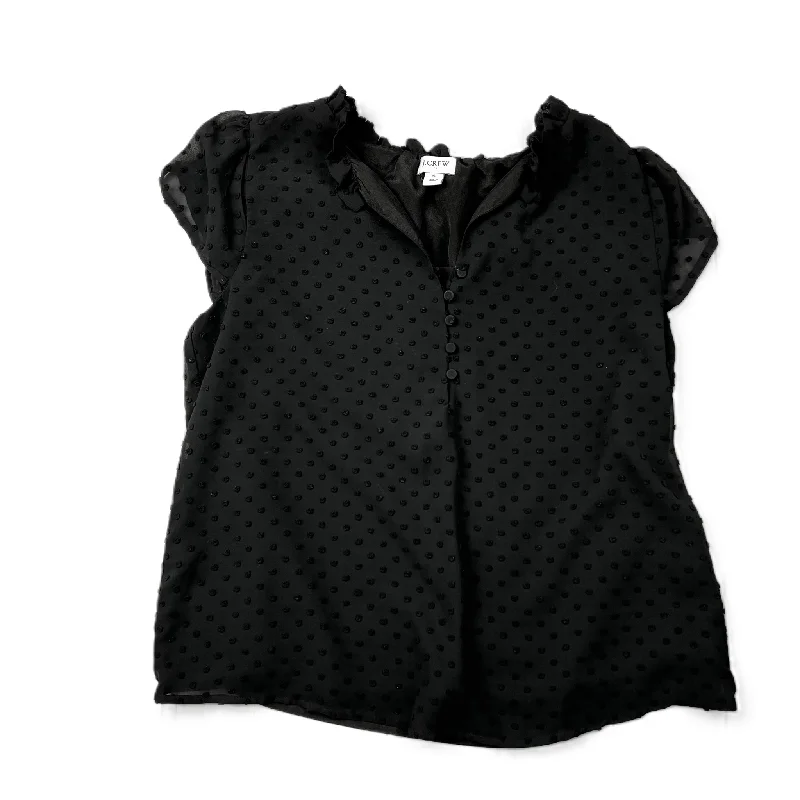 Black Blouse Sleeveless By J. Crew, Size: S