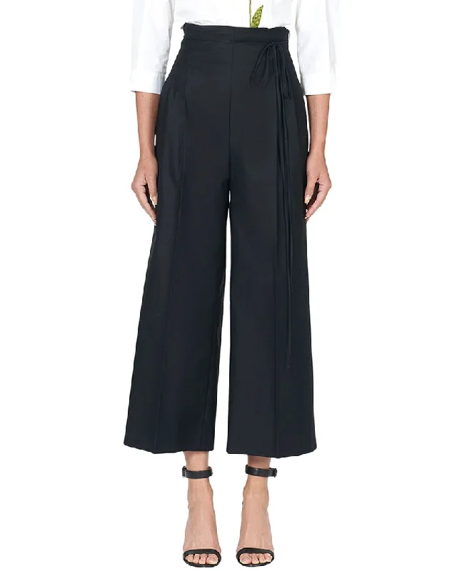 Carolina Herrera High Waist Cropped Pant