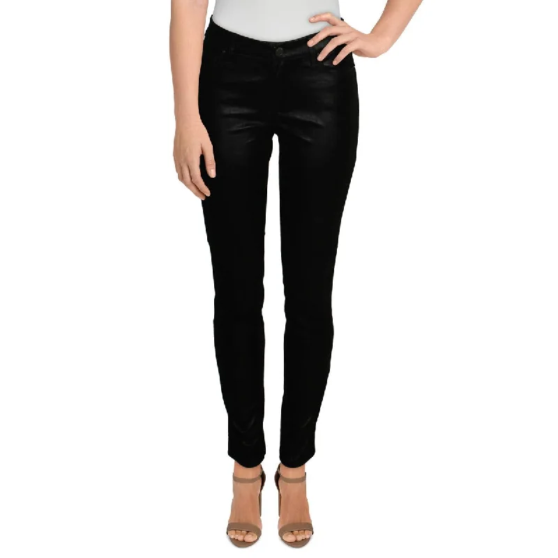 [BLANKNYC] Womens Persuede Faux Suede Low Rise Skinny Pants